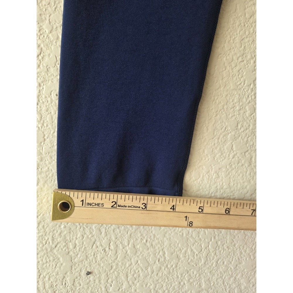 NWOT Title Nine Spark 2.0 Leggings Base Layer Navy Size Medium Athletic Active - Picture 6 of 11